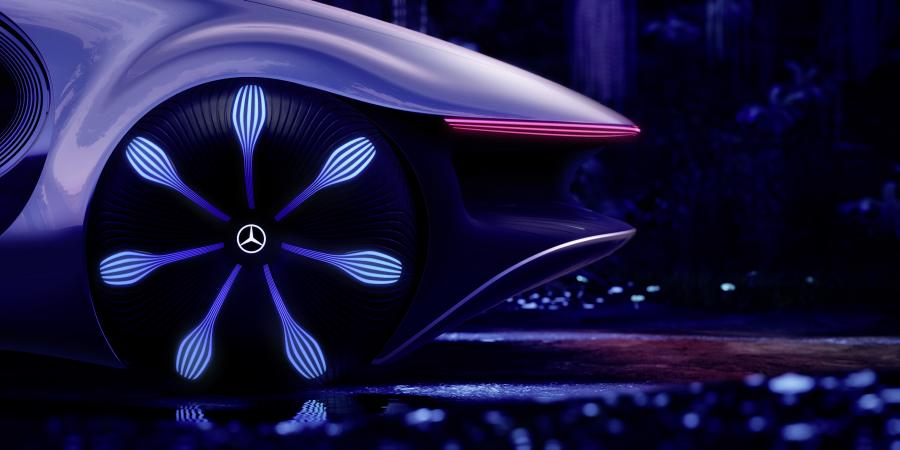 Колеса Mercedes-Benz VISION AVTR 2020 года  (фото 30 из 64)